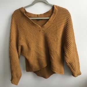 American Eagle Mustard Yellow Sweater
